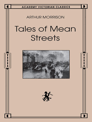 cover image of Tales of Mean Streets